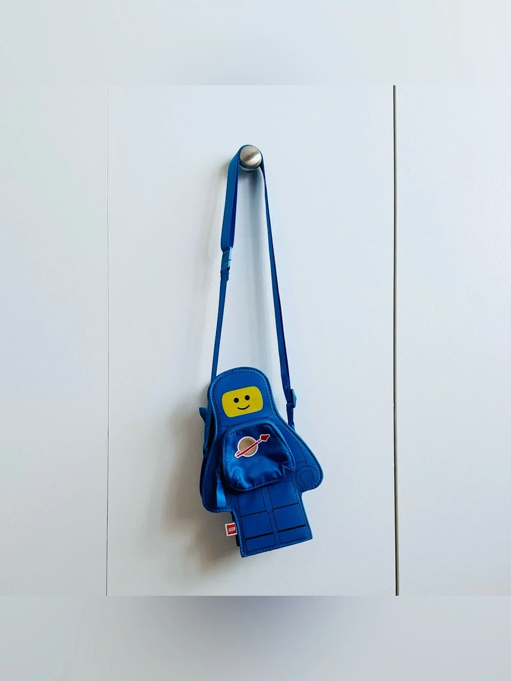 LEGO x Target Classic Spaceman Minifigure Crossbody Bag Blue Shoulder Purse